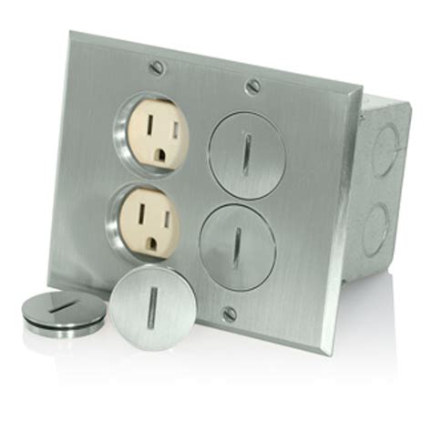 floor electrical outlet cover plates